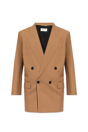 【関税＆送料込み】Max Mara Gerla Blazer MAX MARA Gerla double-breasted herringbone linen blazer
